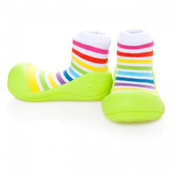 Attipas Baby Shoes Rainbow Green M 901415 - Colorland Toys