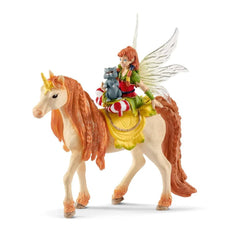 Schleich Fairy Marween With Glitter Unicorn 70567 - Colorland Toys