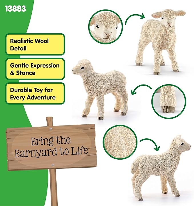 Schleich Lamb 13883 - Colorland Toys