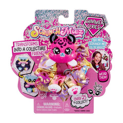 Scrunchmiez Shimmer Series Keely Leopard Rainbow Hair 96539 - Colorland Toys