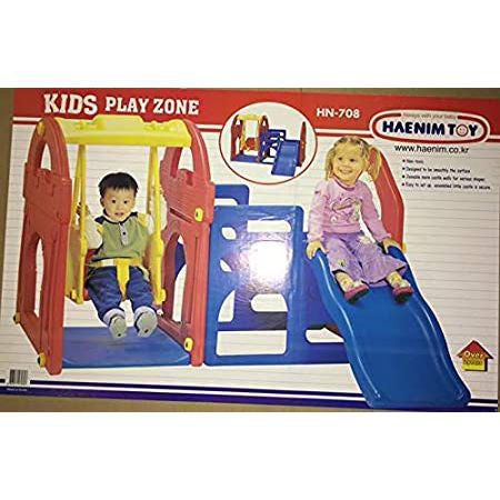 Haenim Toy Kids Play Zone with Slide and Swing HN-708 - Colorland Toys