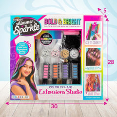 Shimmer N Sparkle Color FX Hair Extension Studio SNS - 65594 - Colorland Toys