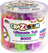 Shimmer N Sparkle Cra - Z - Loom Ultimate Tub 8000 SNS - 19185 - Colorland Toys