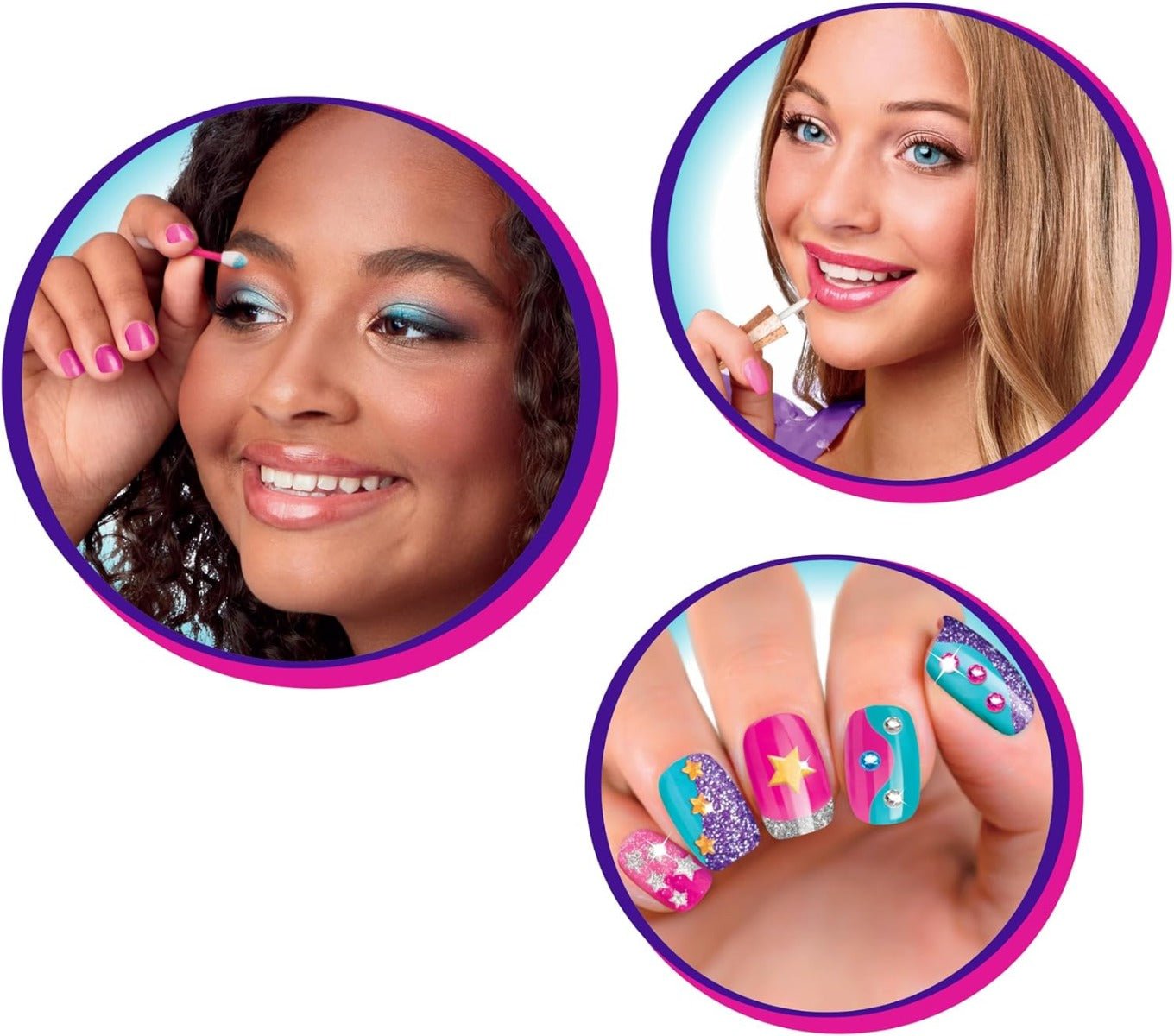 Shimmer 'n Sparkle Glam & Go Beauty Caddy SNS - 17360 - Colorland Toys