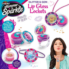 Shimmer 'n Sparkle Glitter & Gem Lip Gloss Locket SNS - 65548 - Colorland Toys
