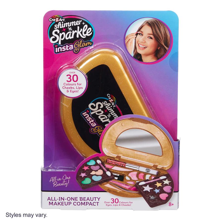Shimmer n Sparkle InstaGlam All - in - one Beauty Makeup Compact 07311 - Colorland Toys