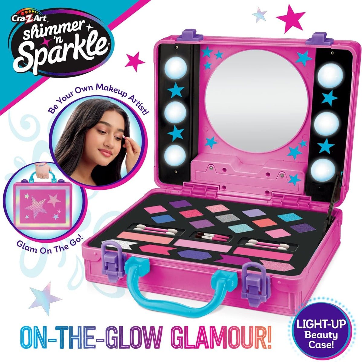 Shimmer 'n Sparkle Light - Up Beauty Case SNS - 17362 - Colorland Toys
