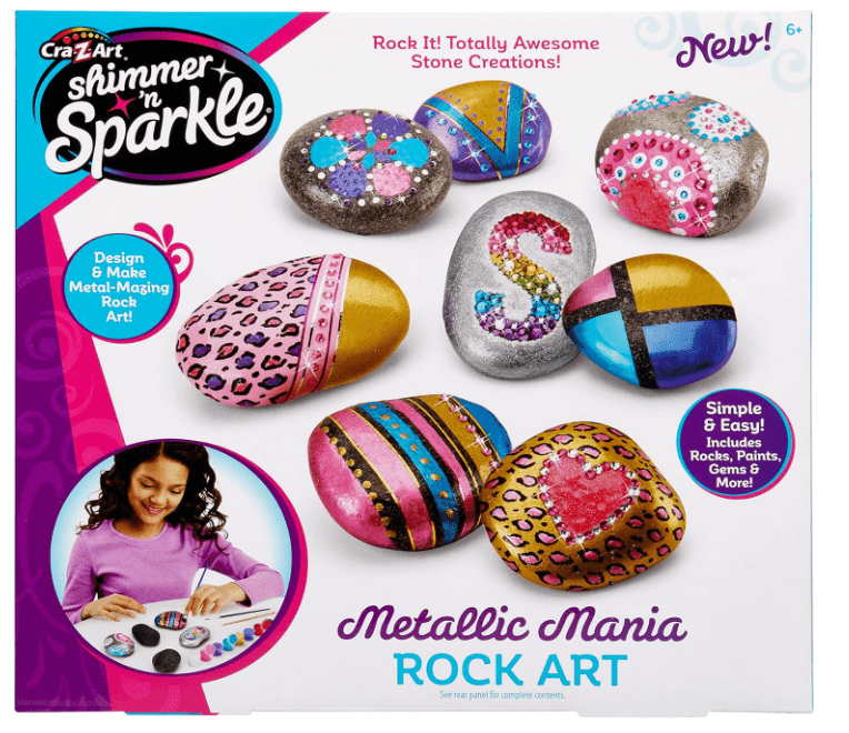 Shimmer N' Sparkle Metallic Madness Mania Rock Art SNS-17696