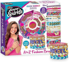 Shimmer 'n Sparkle Sparkling A - Z Fashion Bracelets - Colorland Toys