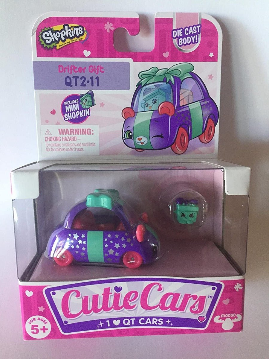 Shopkins Cutie Cars QT2 - 11 Drifter Gift 56733 - Colorland Toys