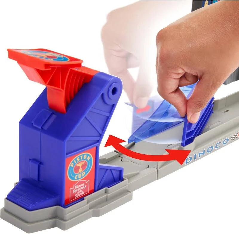 Disney And Pixar Cars Piston Cup Stunting Speedway Playset JHL42 - Colorland Toys