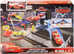 Disney And Pixar Cars Piston Cup Stunting Speedway Playset JHL42 - Colorland Toys