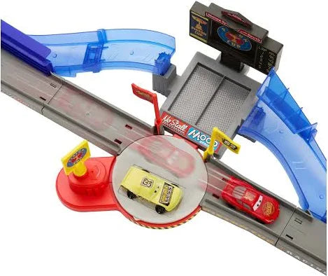 Disney And Pixar Cars Piston Cup Stunting Speedway Playset JHL42 - Colorland Toys