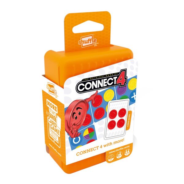 Connect 4 Shuffle Card Game - Colorland Toys