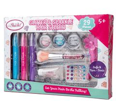 Shush! Glitter And Sparkle Hair Studio 35050 - Colorland Toys