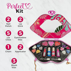 Shush Lip Shape Makeup Handbag 35021 - Colorland Toys