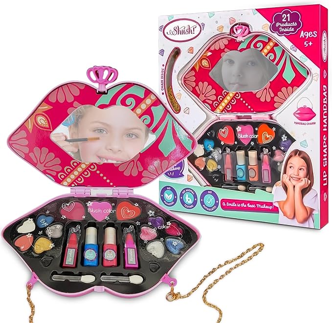 Shush Lip Shape Makeup Handbag 35021 - Colorland Toys