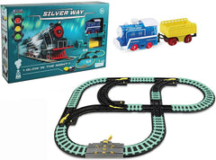 Silver Way Glow in the Dark Train Set SW8323 - Colorland Toys