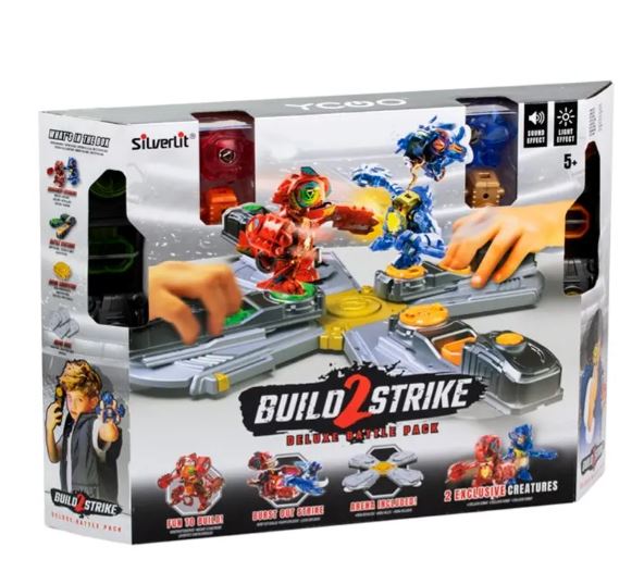 Silverlit Bulid 2 Strike Deluxe Battle Pack - Colorland Toys