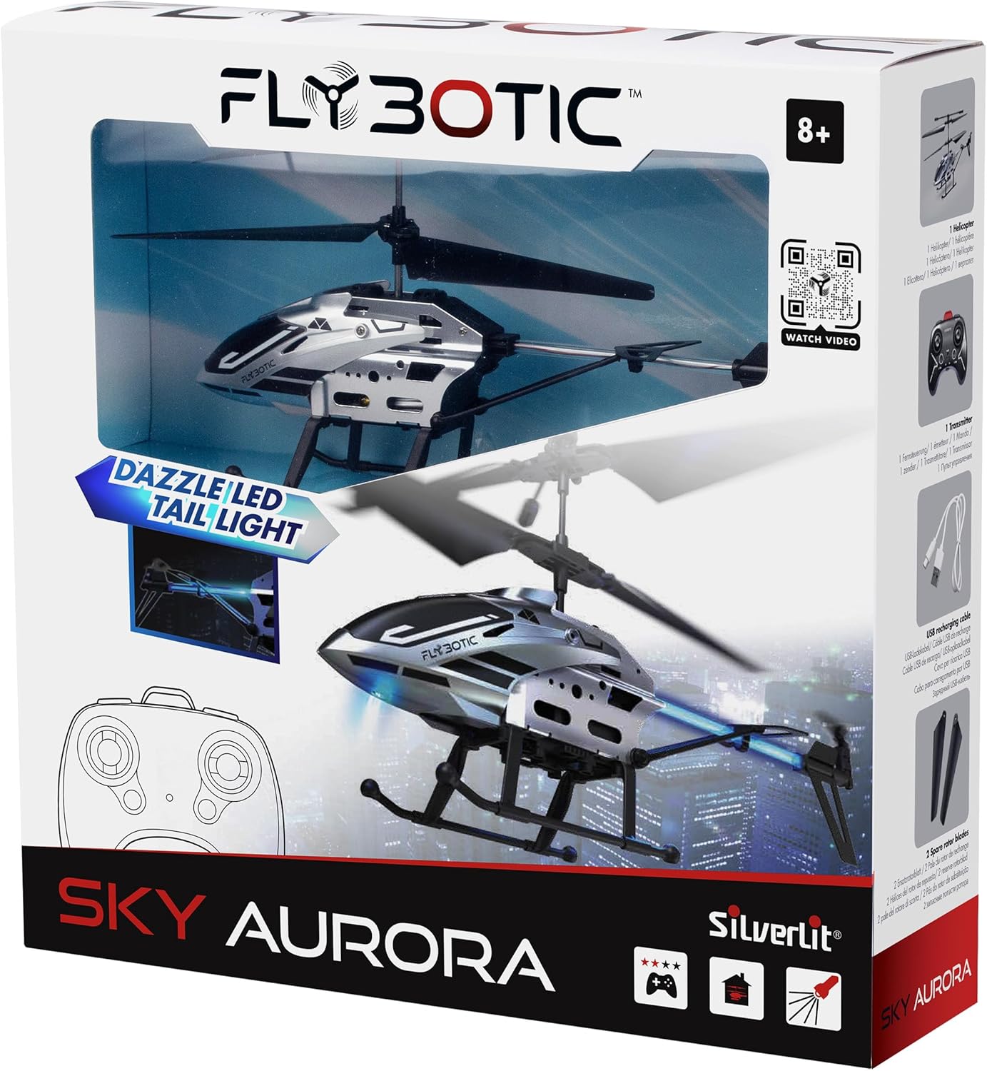 SilverLit Flybotic RC Sky Aurora 84568 - Colorland Toys