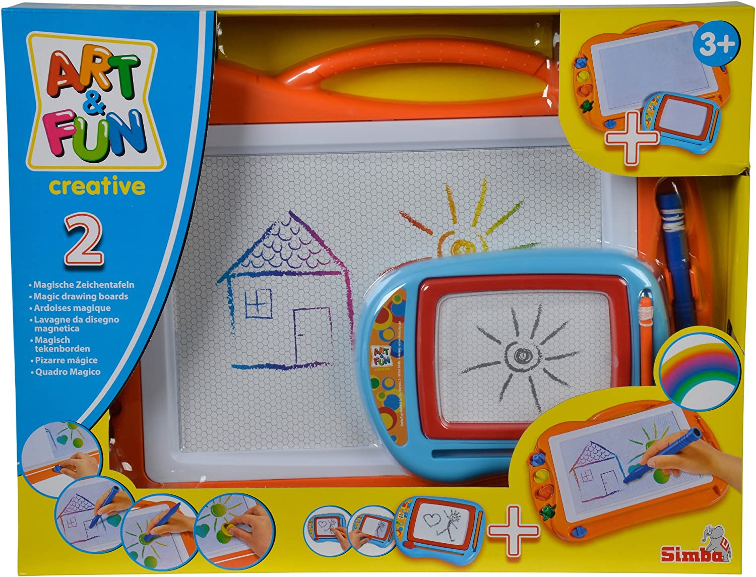 Simba Art and Fun Twin Pack Drawing 106334149 - Colorland Toys