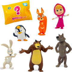 Simba Masha And The Bear 7 Figures Pack 6800023000 - Colorland Toys