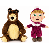 Simba Masha & Bear Plush 20cm Assorted 1pc - Colorland Toys