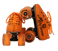 Skate Shoes Size 35 - 38 Orange SKATE155K - M - Colorland Toys