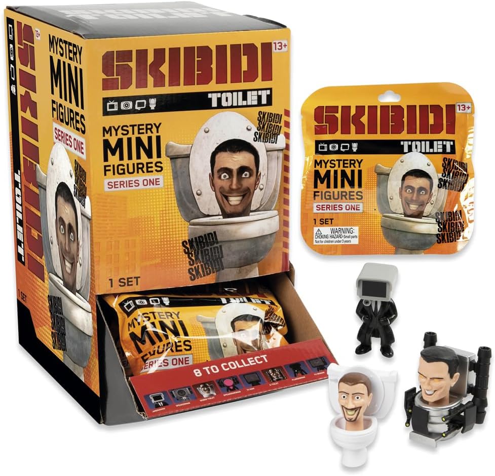 Skibidi Toilet Series - 1 Mini Mystery Figures 1300 - Colorland Toys