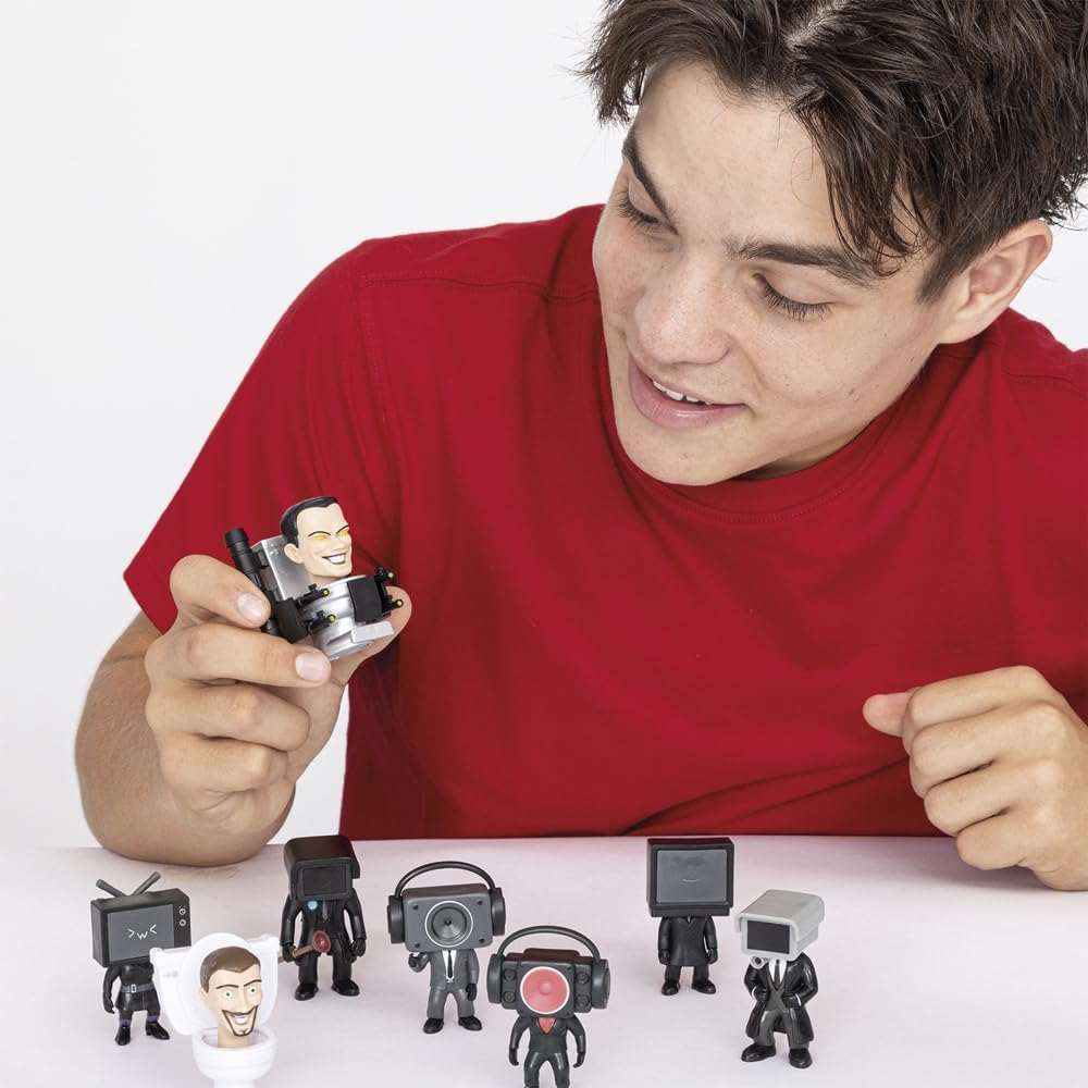 Skibidi Toilet Series - 1 Mini Mystery Figures 1300 - Colorland Toys