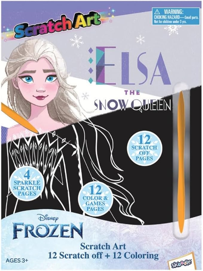 Skoodles Frozen Scratch Art - Colorland Toys