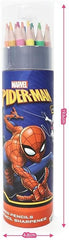 Skoodles Spider - Man Coloured Pencil With Sharpener 24 Pieces - Colorland Toys