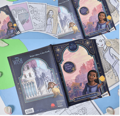 Skoodles Wish Glitter Colouring Book - Colorland Toys