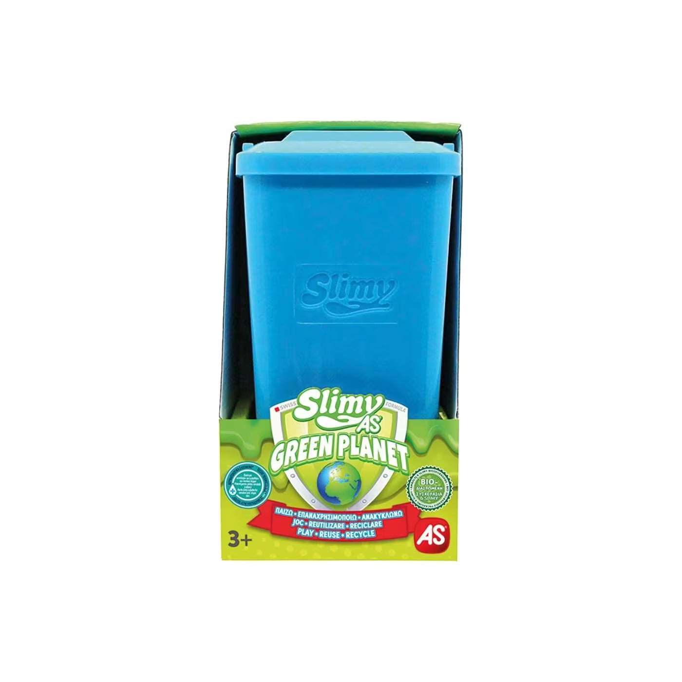 Slimy Green Planet 250ml Garbage Can 46020 - Colorland Toys