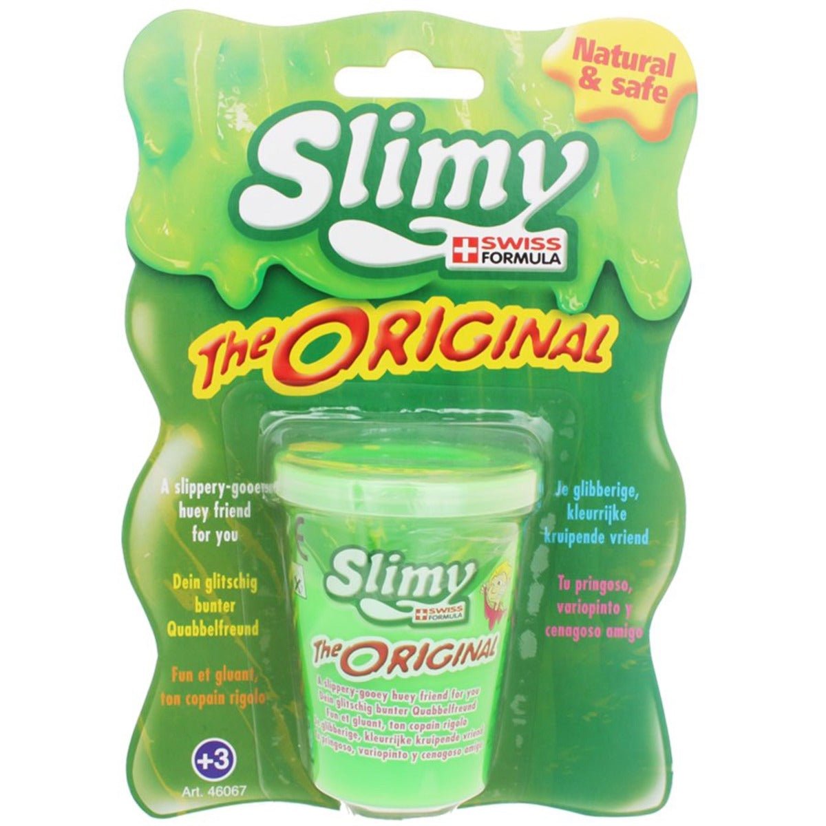 Slimy Classics Mini Original Slimy Blistercard 80g 46067 - Colorland Toys