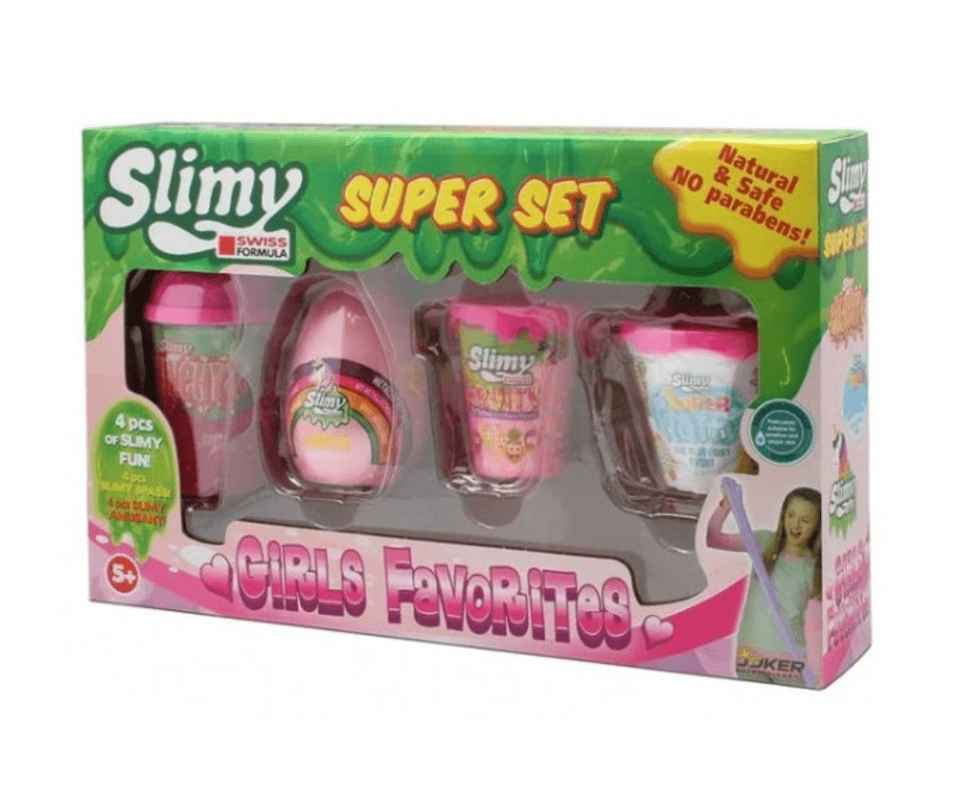 Slimy Gils Favorite Super Set 4pcs 33476 - Colorland Toys