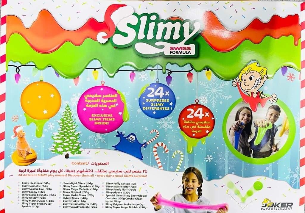 Slimy Holiday Special Advent Calendar 32050 - Colorland Toys