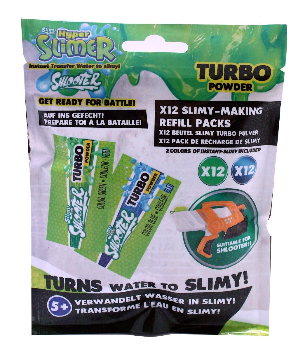 Slimy Hyper Slimer Turbo Powder Refill Pack 42120 - Colorland Toys