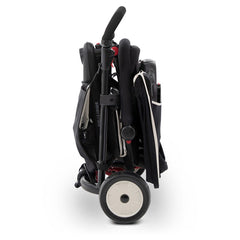 SmarTrike STR3 Folding 6 - in - 1 Trike Black with Cream Pipping 5021933 - Colorland Toys
