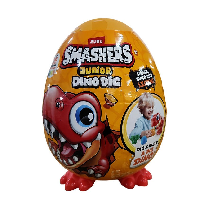 Smashers Dino Dig Large Egg ZUR - 74115 - Colorland Toys