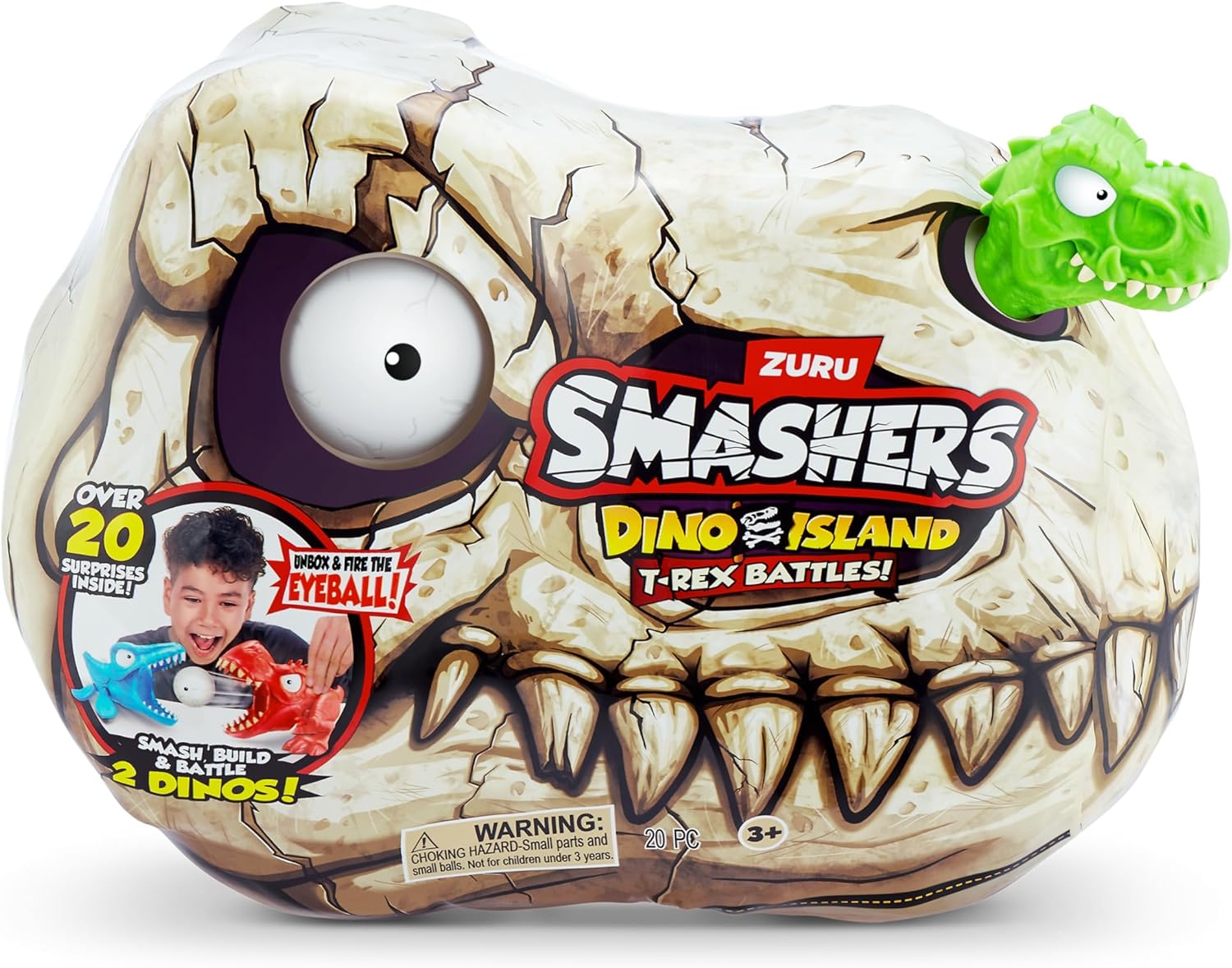 Smashers Dino Island T - Rex Battle Playset ZUR - 74114 - Colorland Toys