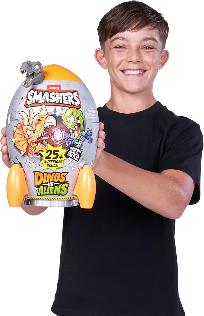 Smashers Dinos vs Aliens Rocket Series - 1 ZUR - 74141 - Colorland Toys