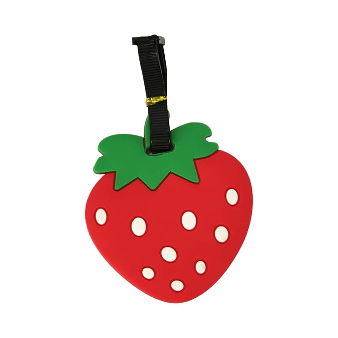 Smily Kiddos Smily Luggage Tag - Strawberry SK13004005 - Colorland Toys