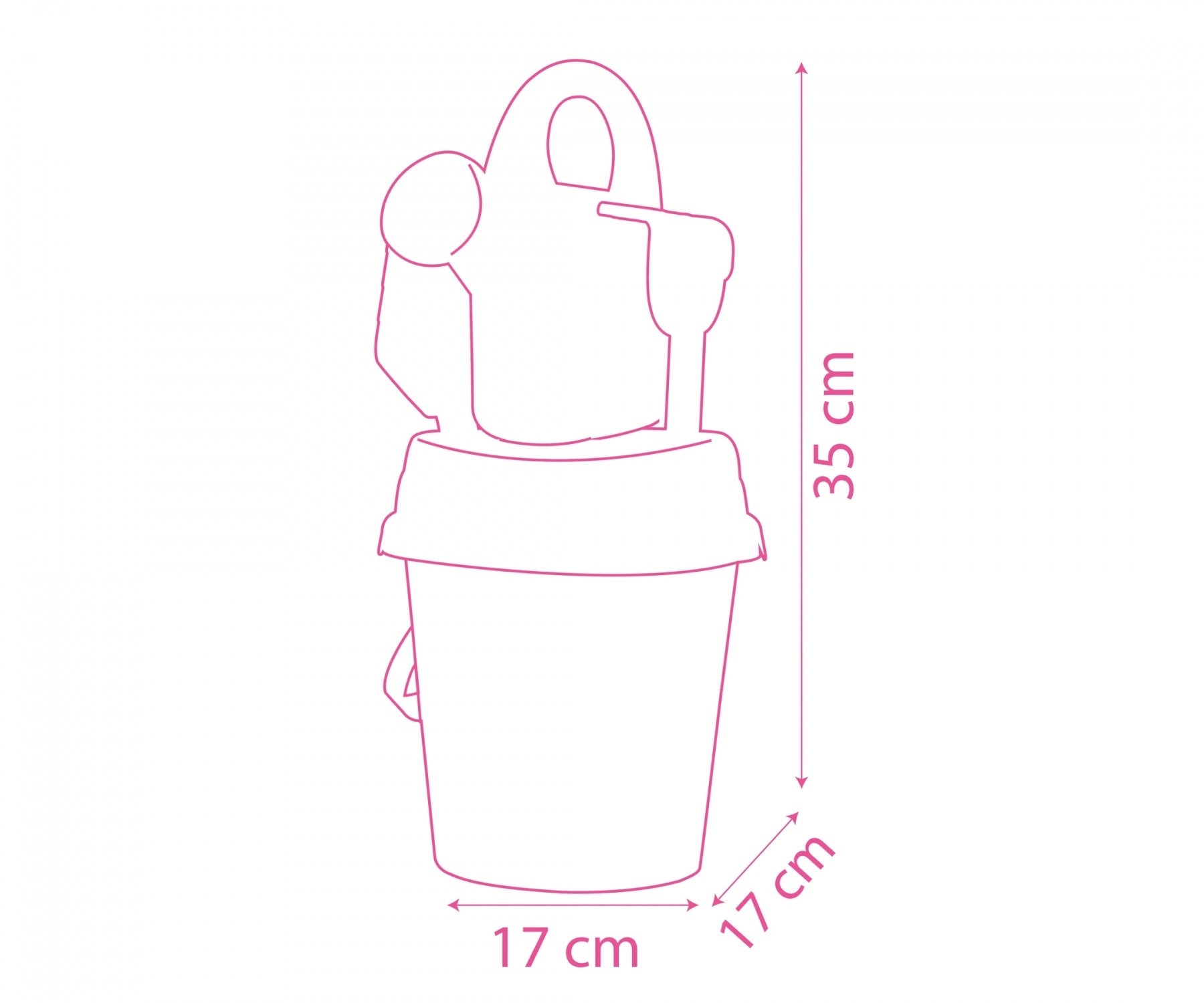 Smoby Paw Patrol Garnished Bucket 7600862125 - Colorland Toys