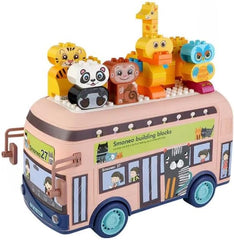 Smoneo Bus Building Blocks Storage 88007 - Colorland Toys