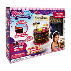 Snack Tastic Chocolate Macaron Birthday Cake Creative Kit 2412012 - Colorland Toys