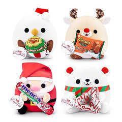 Snackles Christmas Bear And Hershey Kiss Plush 14 Inches - Colorland Toys