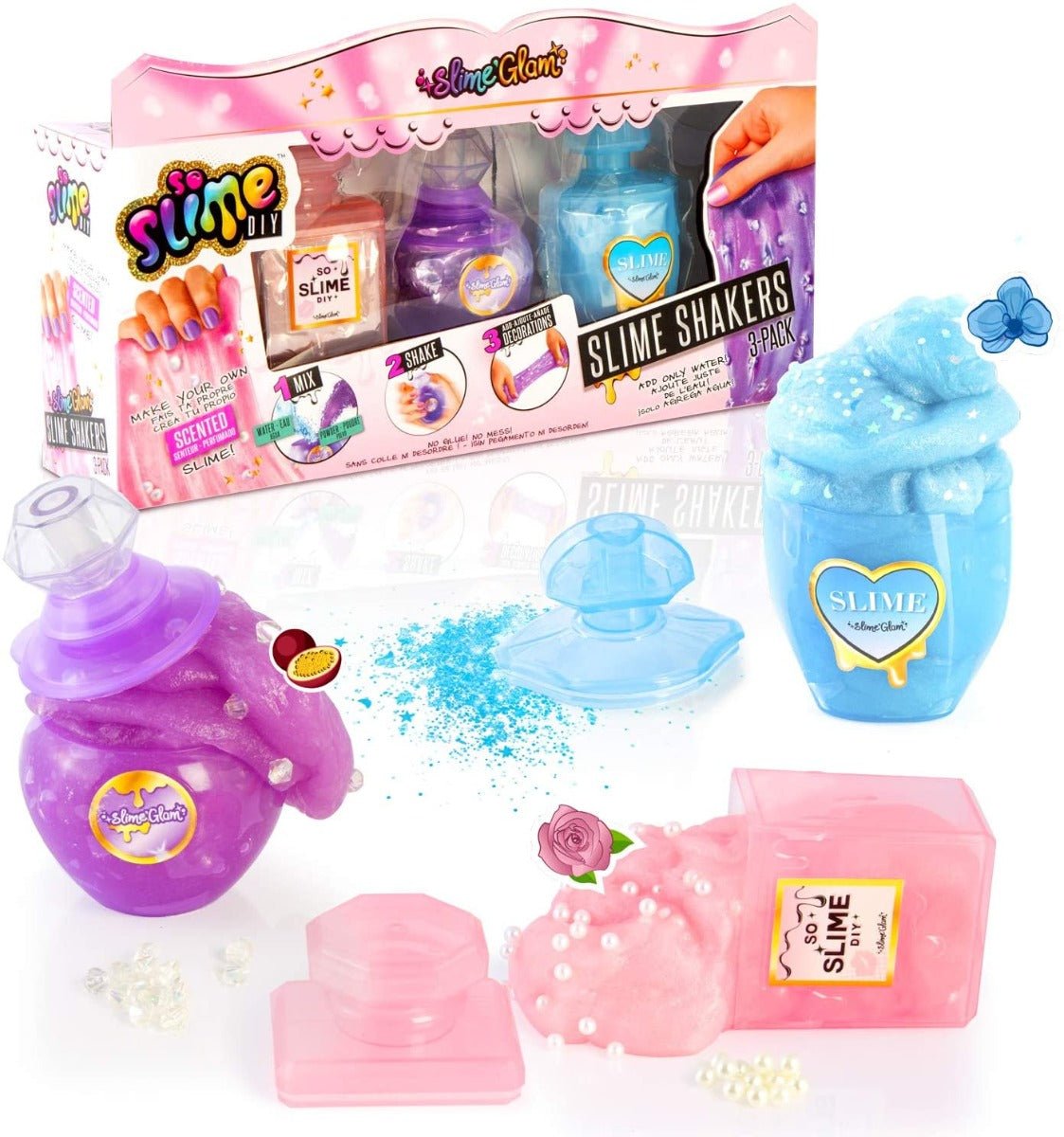 So Slime DIY Slime Glam 3 Pack SSC087 - Colorland Toys