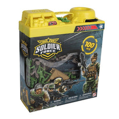 Soldier Force Bucket Soldiers 100 Pieces 545032 - Colorland Toys