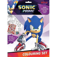 Sonic Prime Coloring Set - Colorland Toys